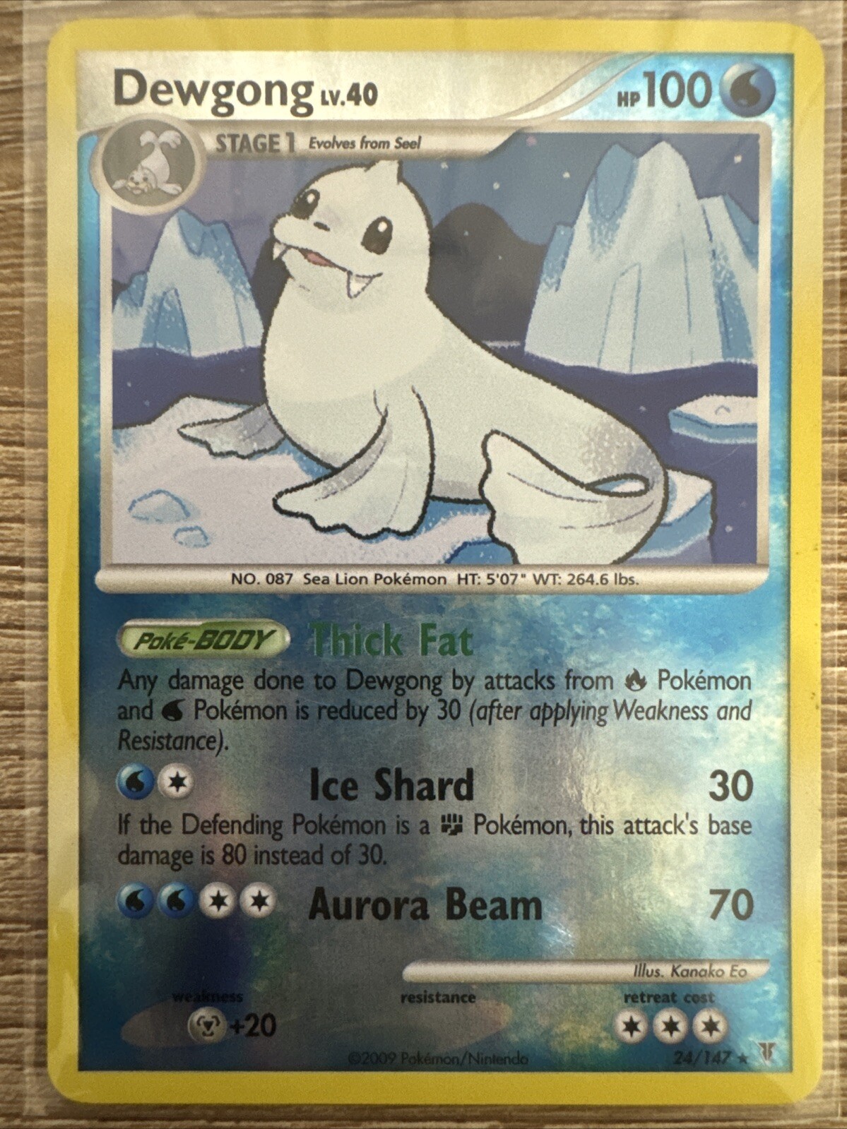 Dewgong 24/147 Supreme Victors Reverse Holo