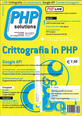 PHP VERSCHLÜSSELUNG - mit CD-ROM - PHP Solutions Magazin 2006