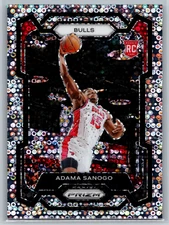 Adama Sanogo 2023-24 Panini Prizm Fast Break Prizm Rookie #286 Chicago Bulls
