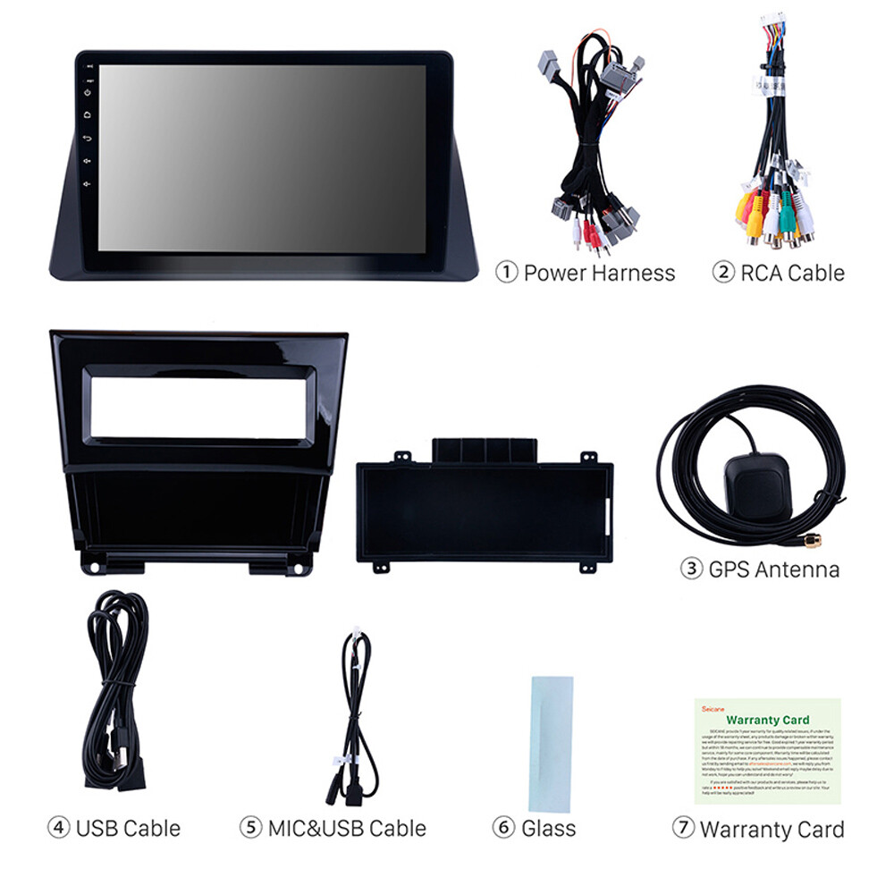 Android 15 Car Stereo For Honda Accord 2008-2013 - 10 Inch Touch Screen With Wireless CarPlay