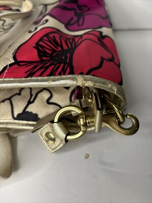 Coach B1294-F17148 Poppy Floral Crossbody Purse Handbag Very Coach B1294-F17148 Poppy Floral Crossbody Purse Handbag Very