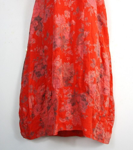 Lagenlook 100% Leinen ITALIAN Sommerkleid Taschen Größen: Einheitsgröße Regular - Foto 55 di 67