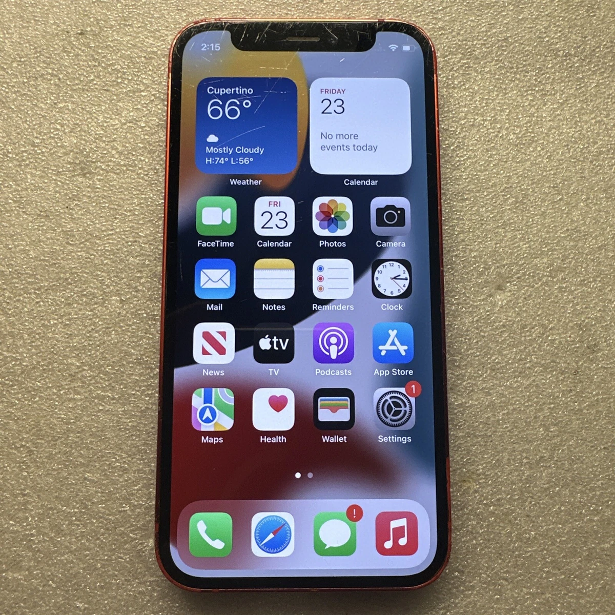 Apple iPhone 12 mini (PRODUCT)RED - 64GB (Unlocked) Used