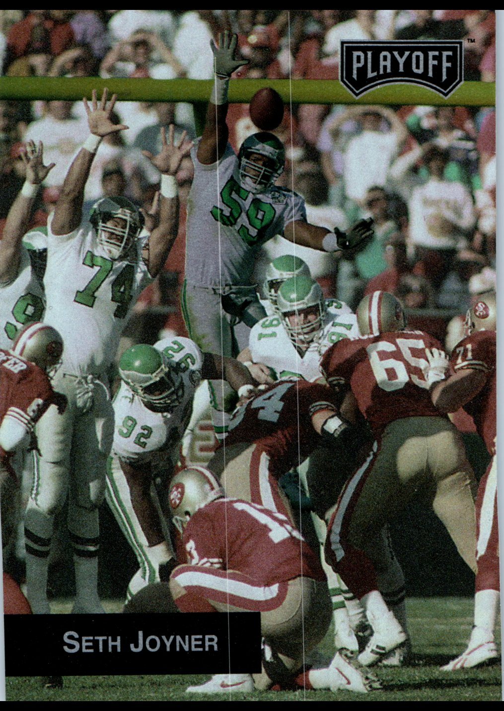 1993 Playoff #256 Seth Joyner