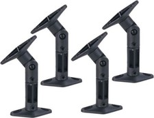 4 PACK UNIVERSAL CEILING WALL SATELLITE SPEAKER MOUNT BRACKETS HOME THEATER BOSE