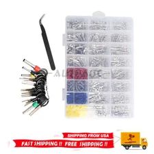 739Pcs Terminal Removal Tool Kit Car Electrical Wire Connector Pins Wire Seals
