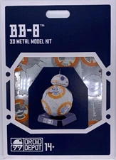 Disney Parks BB-8 Star Wars Droid Depot Metal Earth 3D Model Kit Galaxy's Edge