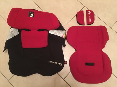  Original Bezug für Concord Air schwarz-rot NEU 