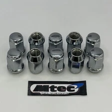 12x Alloy Wheel Nuts For Mitsubishi L200, Shogun, Pajero, M12x1.5 21mm Hex