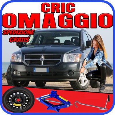 Space Saver Spare Wheel Ruotino di Scorta 5 Holes 17'' For Dodge Caliber