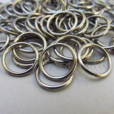 Jump Rings 12mm - 50/100/200 Stainless Steel 16 Gauge Open Jump Rings F7455