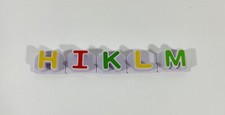 Leap Frog Leapfrog Fridge Phonics Magnetic REPLACEMENT Alphabet Letters HIKLM
