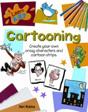 Cartooning (QED Learn Art) By Deri Robins
