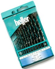 Drill Bit Set HELLER 13pc 2mm 8mm HSS R German made quality Metal wood plastic