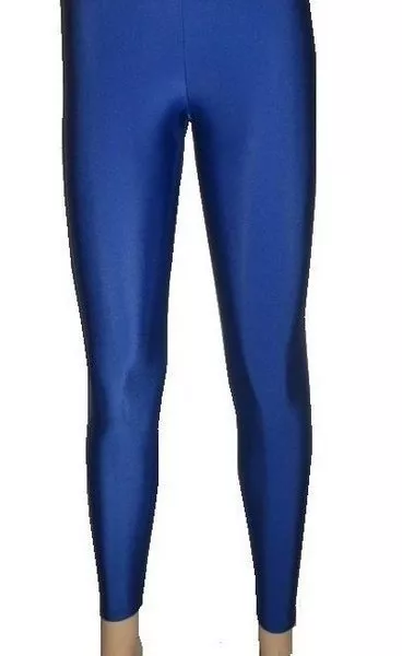 Royal Blue Leggings, Dark Blue legging, Fancy Dress Outfit Size 8