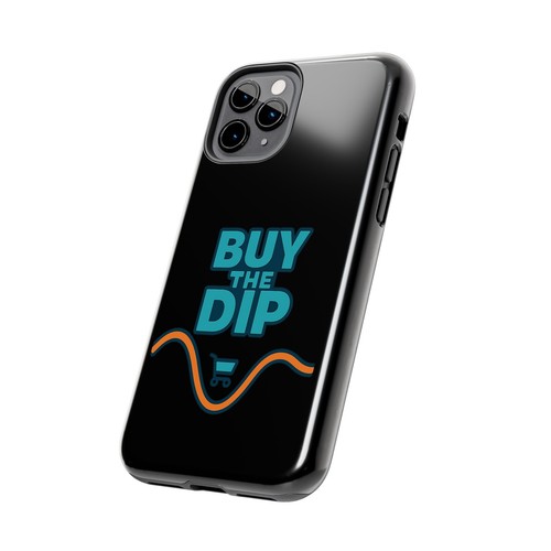 Funny Buy The Dip Tough Phone Case, Stock Trader Gift, Crypto Lover Accessories, - 第 72/93 張圖片