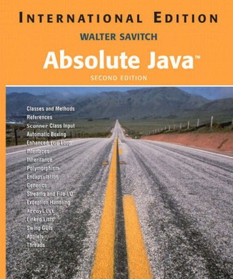 Online Course Pack:Absolute Java (International Edition) with Codemate Studen...