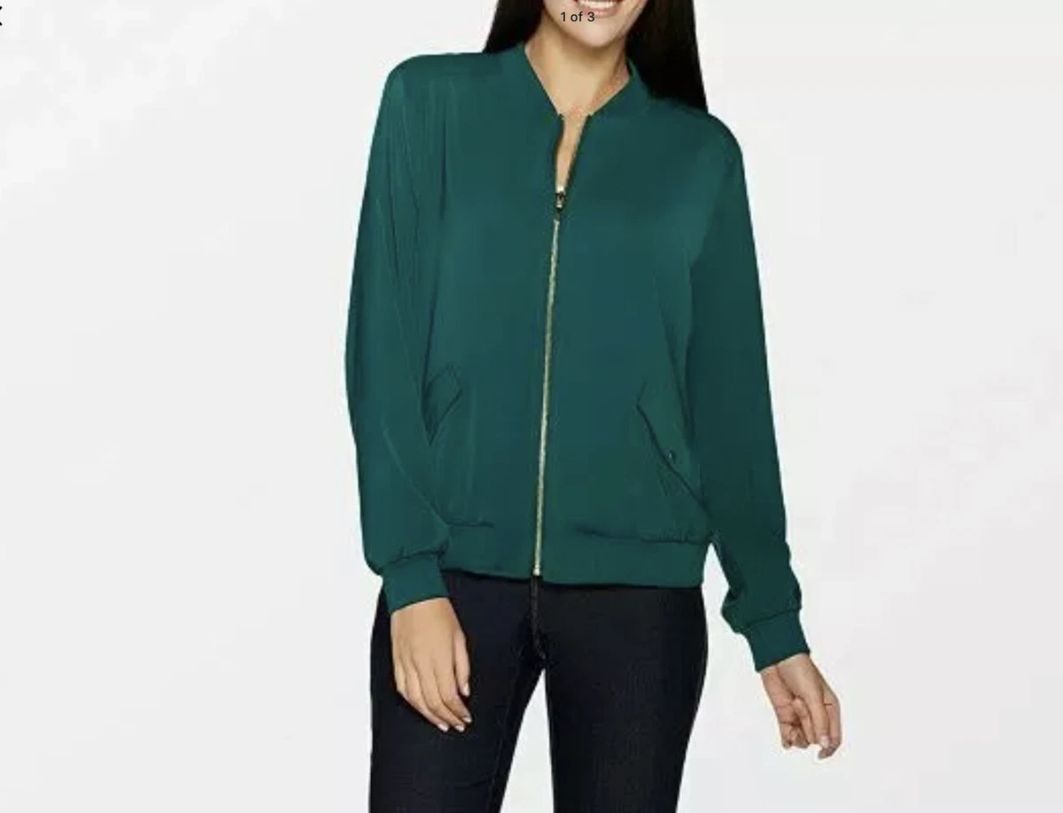 Qvc susan graver bomber jacket sale