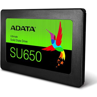 ADATA SU650 Solid-State Drive (SSD) , 960GB, SATA3, 2.5 ADATA SU650 Solid-State Drive (SSD) , 960GB, SATA3, 2.5