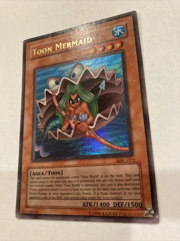 Toon Mermaid SRL-072 Ultra Rare Unlimited Edition Yugioh NM - Image 3 of 4