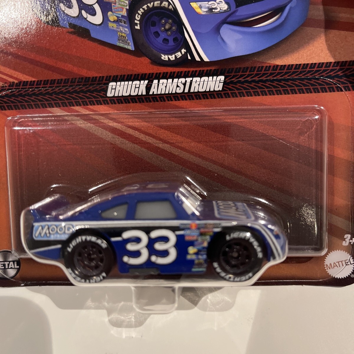 Disney Pixar Cars Chuck Armstrong 33 Mood Springs On The Road · FL