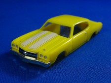 New Yellow / White 1970 Chevy Chevelle MoDEL MoToRING T-jet HO Slot Car body