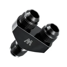 10AN "Y" Block Fitting Junction Coupler 10/10/10AN Y Parallel Exit Aluminum PRO