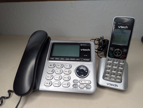 VTech 2 Handset Corded/Cordless Answering System w/Caller ID/Call Waiting