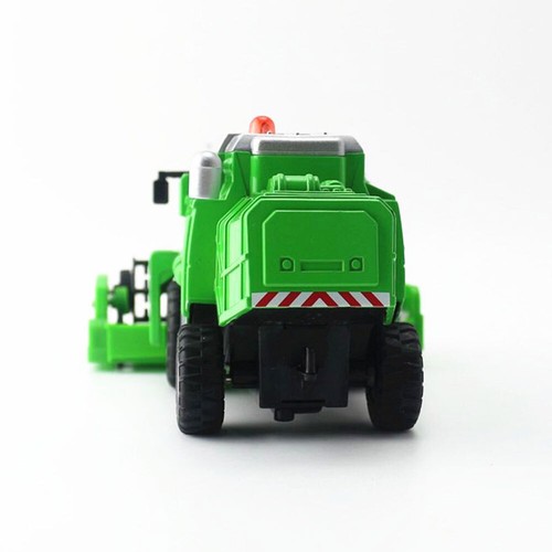 Farm Tractor Front Harvester Diecast Metal Tractor Model Toy Light Sound Green - Picture 10 of 15