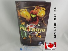 MANUAL GCN - METROID PRIME Gamecube' Replacement' Instruction Booklet READ DESC
