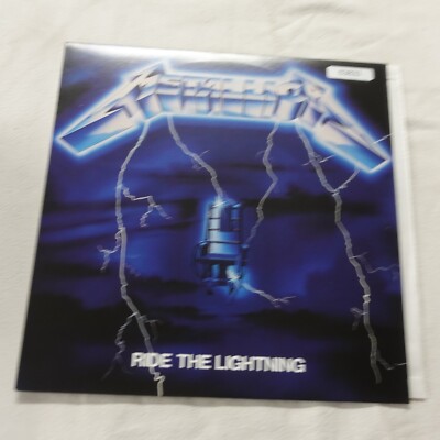Metallica Ride The Lightning Repress LP Vinyl Record Album | eBay