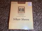 Velan silken sheer light support control top pantyhose, color beige, size: AB — photo 1