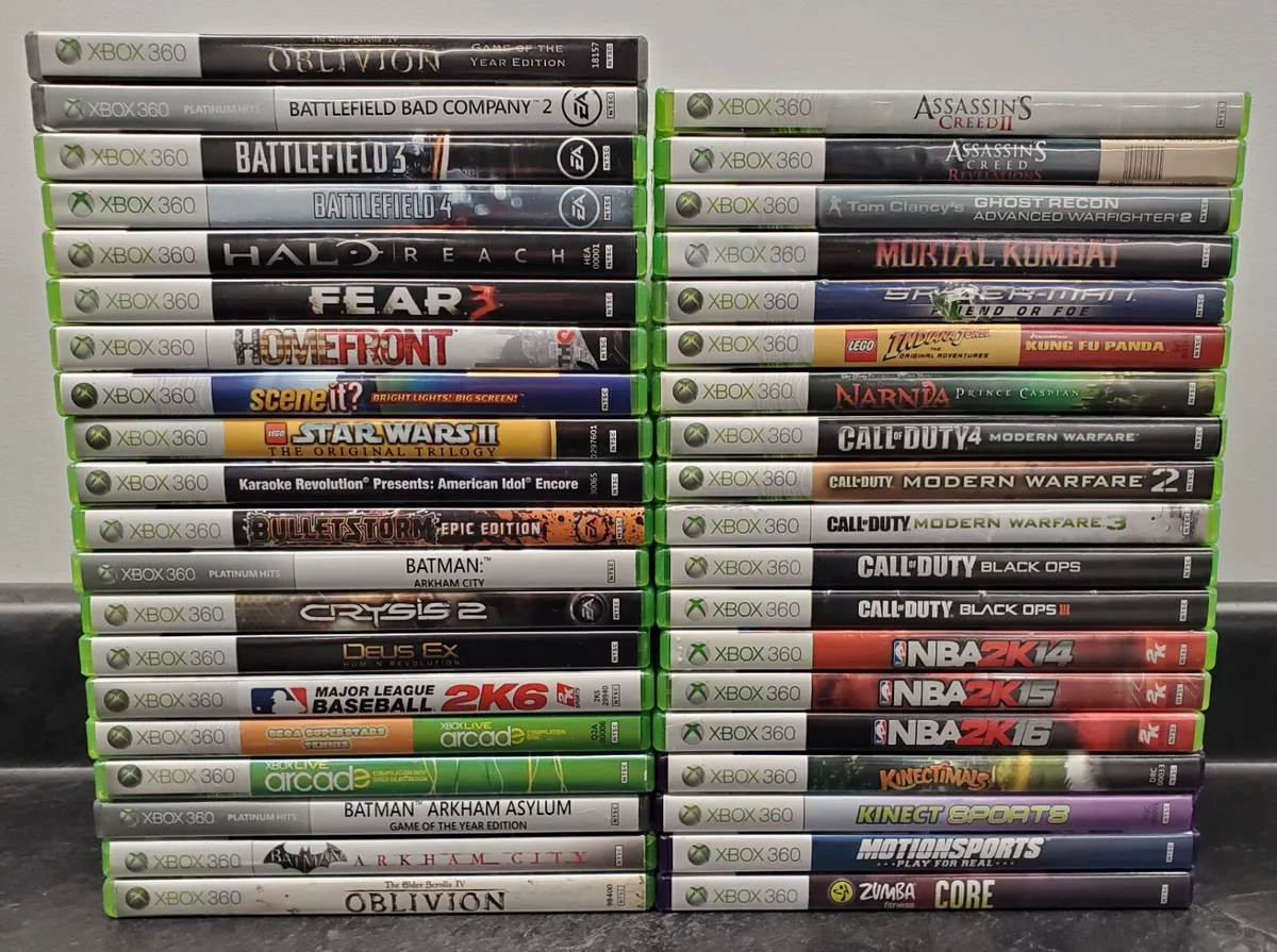 Xbox 360 games sale ebay