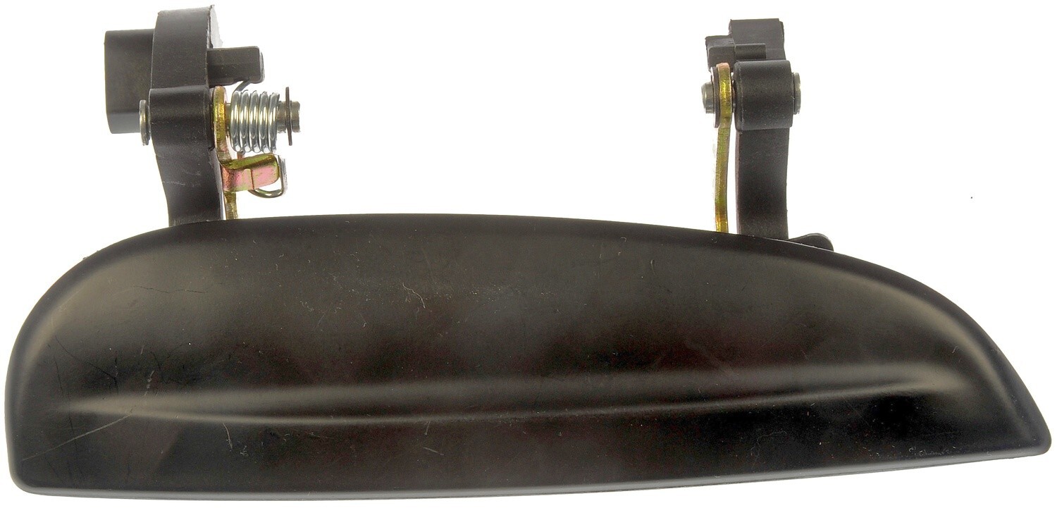 Evan-Fischer Exterior Door Handle – 2003-2005 Kia Rio Rear Driver Left, Smooth Black - View #6