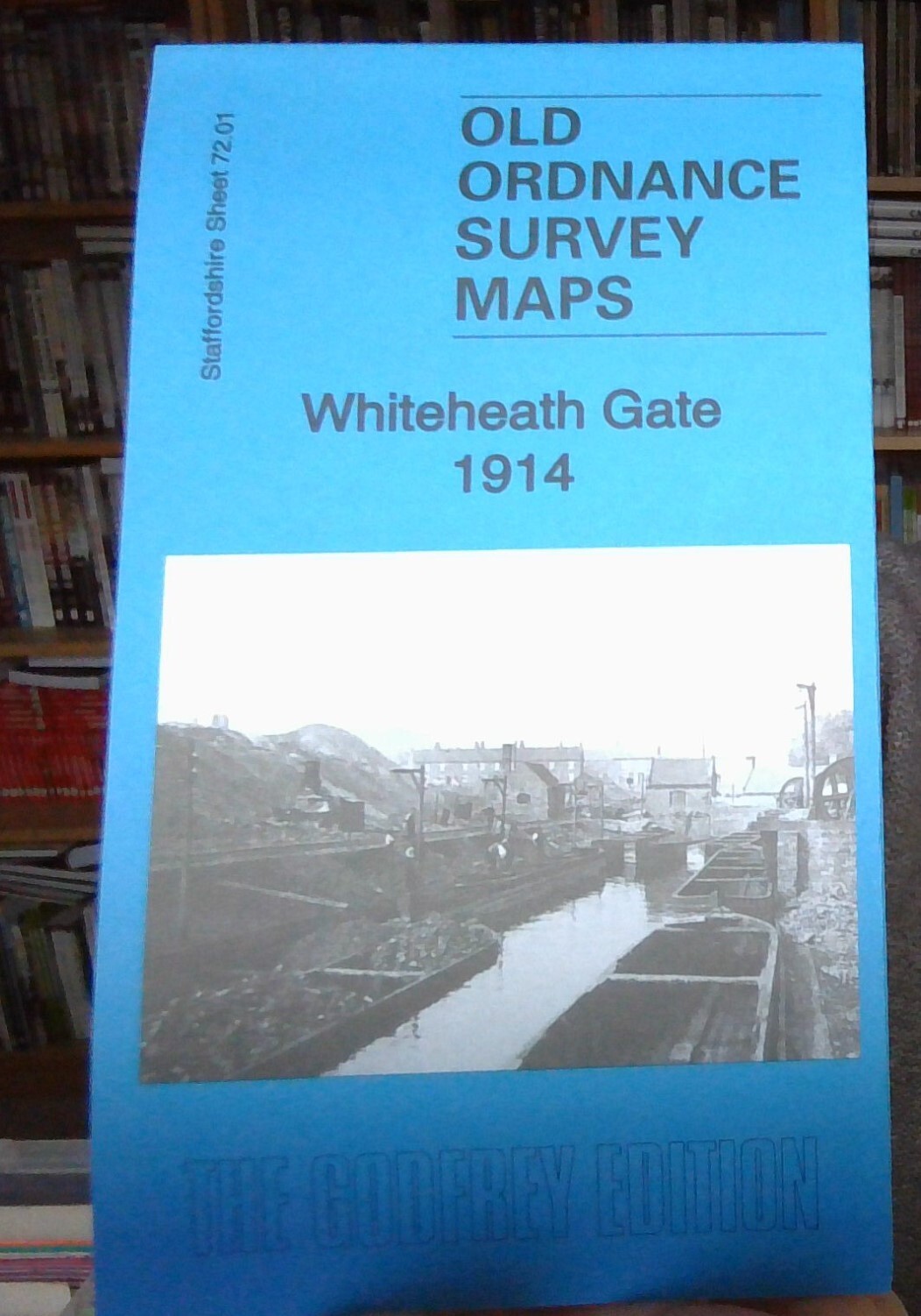 MAP OF Whiteheath Gate 1914: Staffordshire Sheet 72.01 by Barrie Trinder NEW