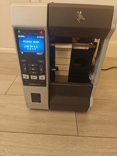 Commercial Zebra ZT610 Direct / Thermal Label & Barcode Industrial Printer - Photo 2/17