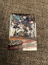 2020 Topps Series 1 LOS ANGELES DODGERS 2010's Decades' Best CHROME Tin Retail