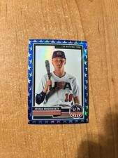 2023 Stars & Stripes - Joshua Woodworth - #40 Blue Chrome Parallel #'d /75