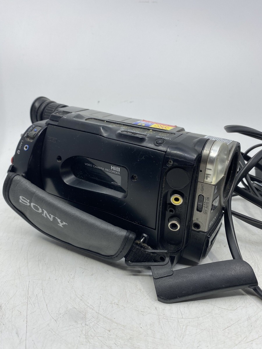 Used Sony Handycam CCD-TRV43 8mm Hi8 Analog NTSC Handheld