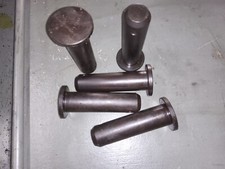 2-Hitch Pins 1-1/4" dia 3-11/16" usable length,High Tensile Hard Steel CLEVIS