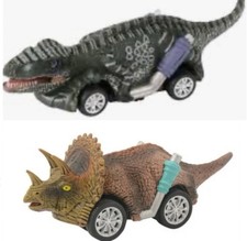 Dinosaur Pull Back Cars For Kids Set Of Two