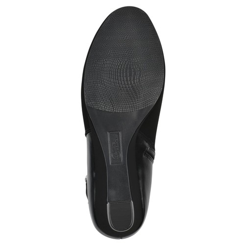 WHITE MOUNTAIN Women's Carmen Wedge Ankle Bootie, Black, 7.5 M - 第 7/7 張圖片