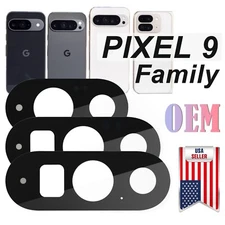 Adhesive OEM Back Rear Camera Glass Lens Replacement For Google Pixel 9/9 Pro/XL