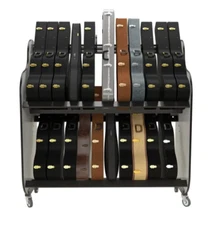 Double Guitar Cases Rack - Stand for 20 Guitar Cases - Instrument Case Stand 