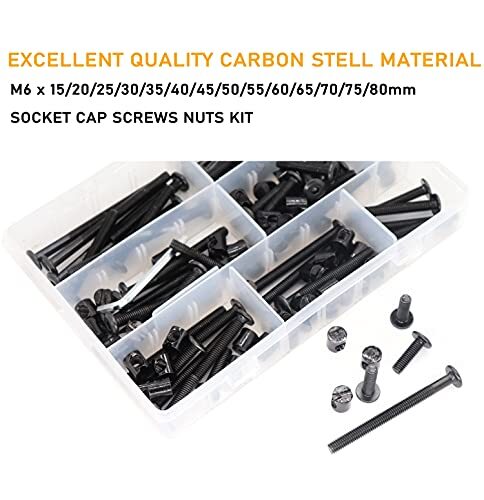 Crib Screws 100-Piece Baby Crib Screw Replacement Kit 1/4-20 - Main Image