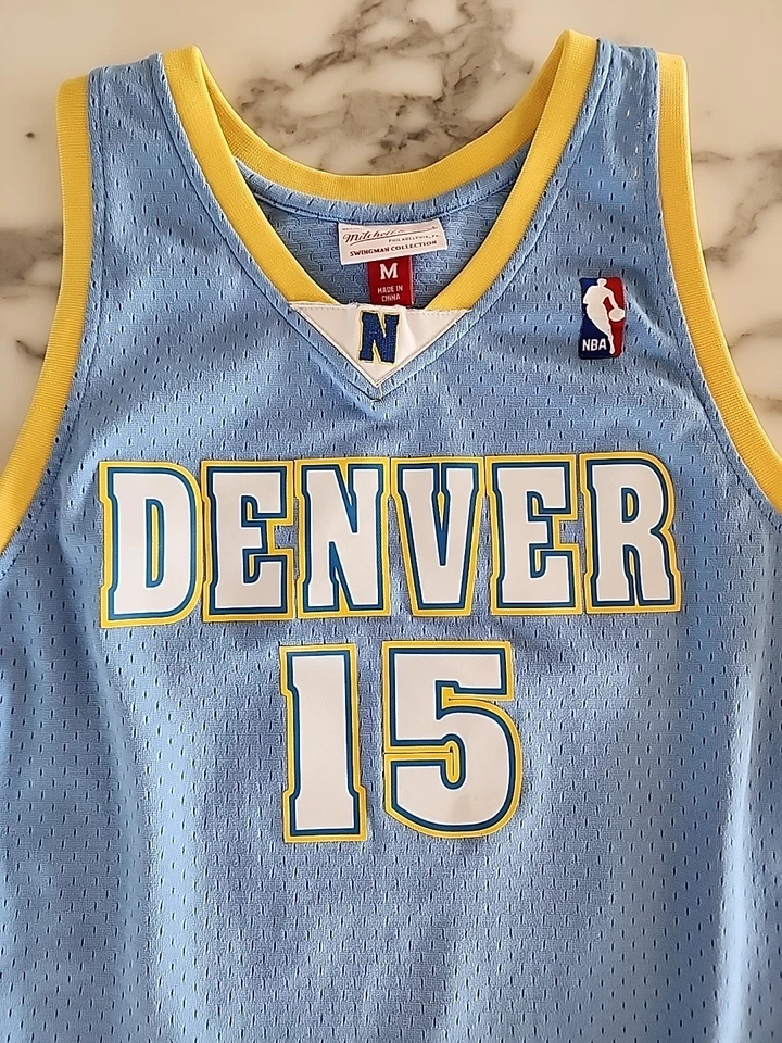Men's Denver Nuggets Medium  Carmelo Anthony Away Team Classics Swingman Jersey - Image 3 of 4