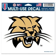 Ohio Bobcats Decal 5x6 Multi Use Color - Special Order