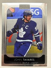 2021-22 21/22 O-Pee-Chee Platinum #190 John Tavares Toronto Maple Leafs