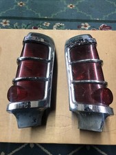 1963 Pontiac Chrome Tail Lights Pair