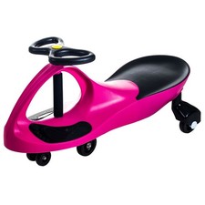 Ride on Toy ZigZag Twistcar Wiggle Car No Batteries Kids Energy Powered Pink